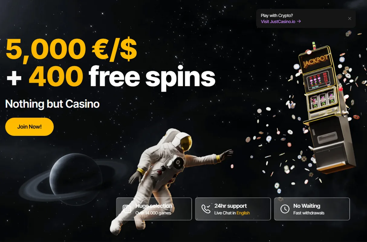 JustCasino — 150% jusqu'à 6 000 €